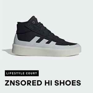 Adidas Men's High-Top Court Sneakers